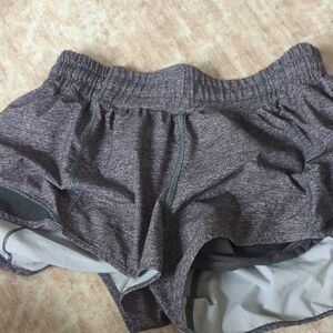 Heathered Gray Athletic Shorts